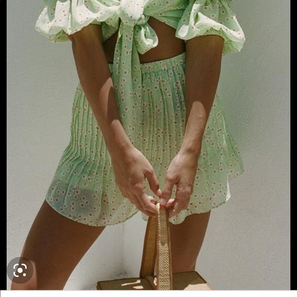 Sabo skirt floral shorts - Picture 1 of 4